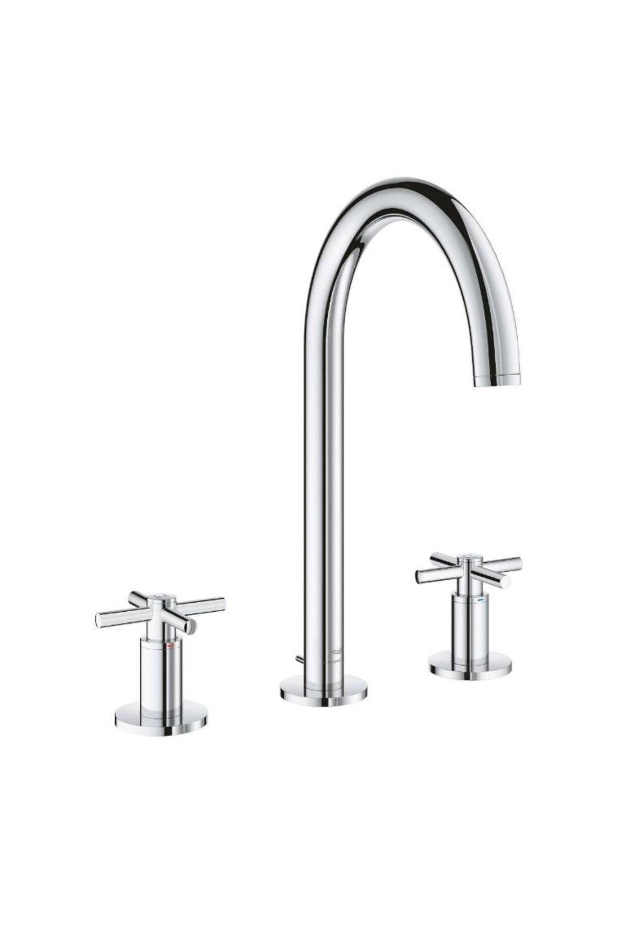 Atrio Üç Delikli Lavabo Bataryası 1/2'' L-boyut - 20643000