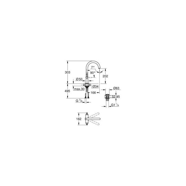 Atrio Lavabo Bataryası L-Boyut - 21145GL0