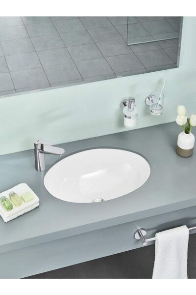 Bauedge Tek Kumandalı Lavabo Bataryası M-boyut Krom 23758000