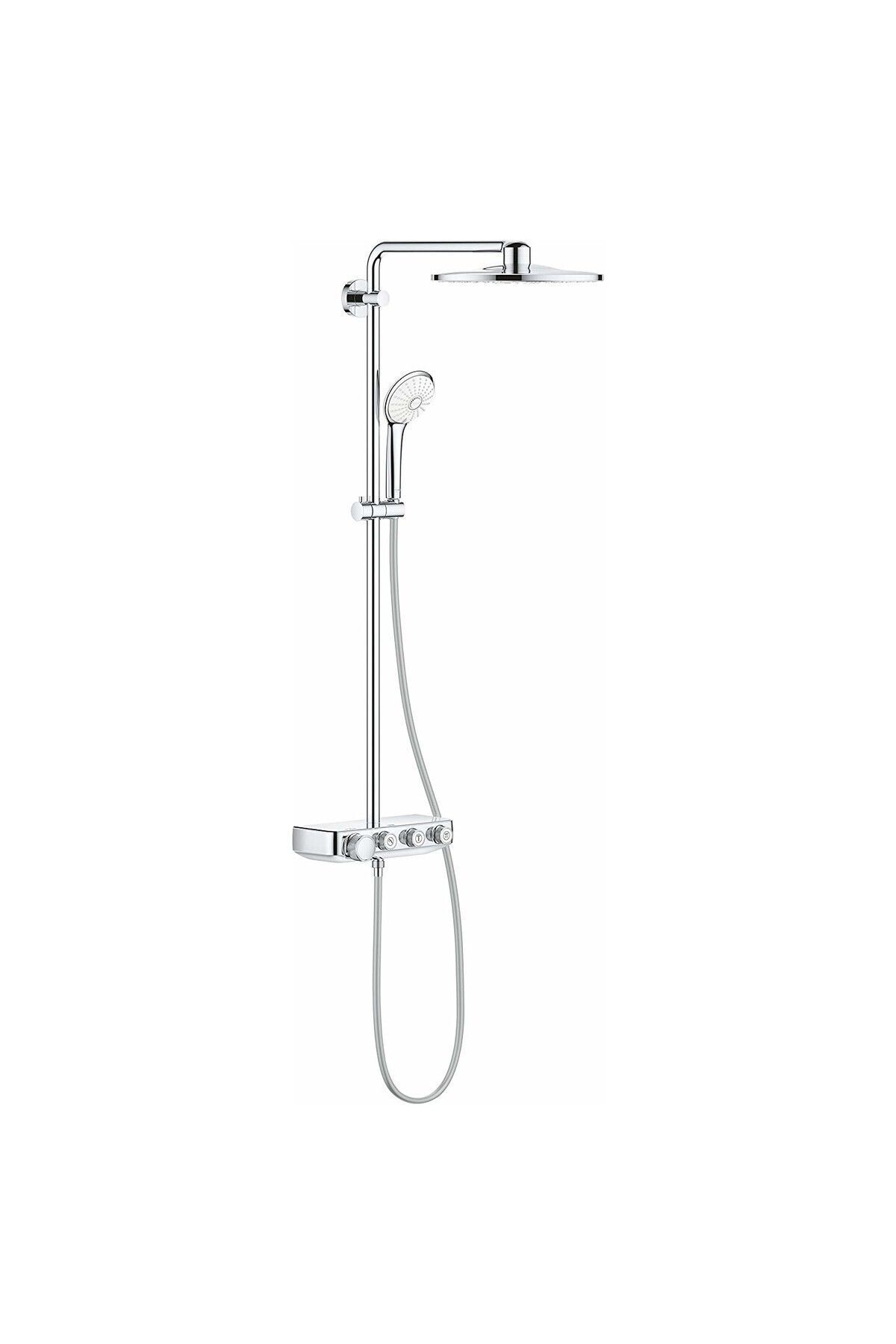 Euphoria Smartcontrol System 310 Duo Duvara Monte Termostatik Bataryalı Duş Sistemi - 26507000