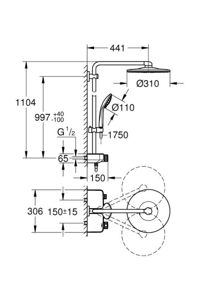 Euphorıa Smartcontrol System 310 Duvar Tipi Termostatlı - 26507da0