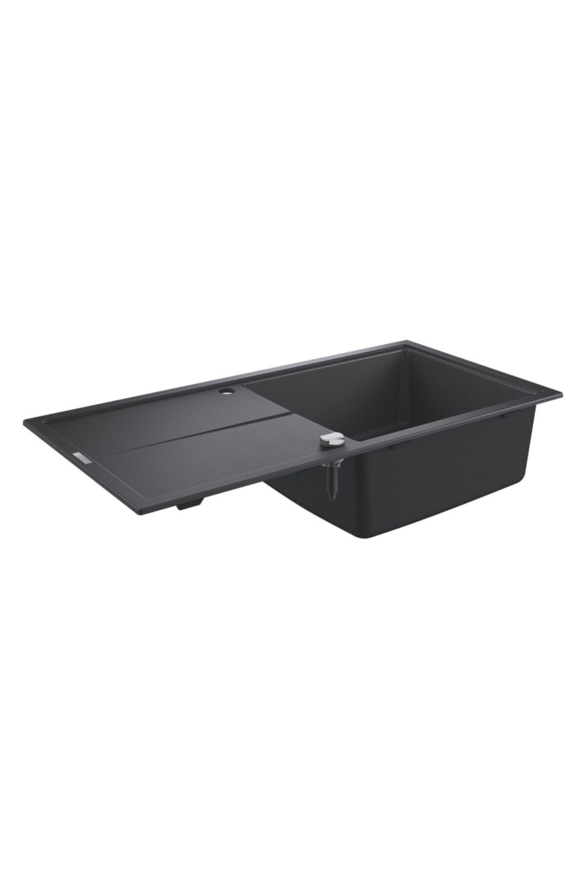 K400 Kuvars Kompozit Eviye 60 -c 100/50, Granit Siyah Rengi - 31641ap0