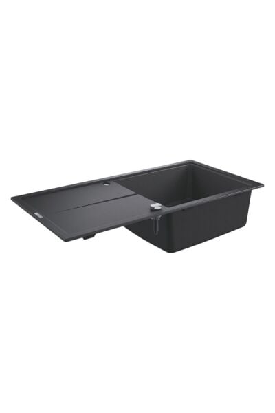 K400 Kuvars Kompozit Eviye 60 -c 100/50, Granit Siyah Rengi - 31641ap0