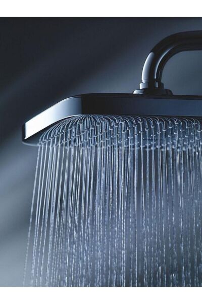 Tempesta System 250 Kare Duvara Monte Duş Sistemi, Yön Değiştiricili, Krom-beyaz 26694000