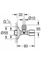 Ara Musluk 1/2″ - 22037gl0
