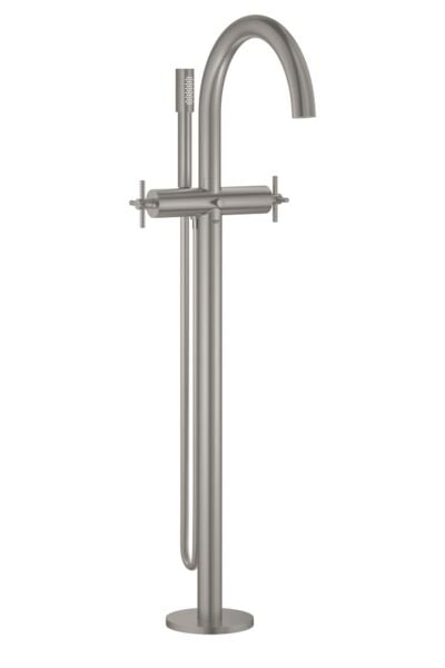 Ayaklı Yerden Küvet Bataryası Atrio Super Steel - 32653dc3