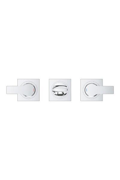 Allure 3 Delikli Lavabo Bataryası 1/2″ S-boyut - 20189002