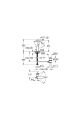 Lineare Tek Kumandalı Lavabo Bataryası 1/2″ L-boyut 23296001