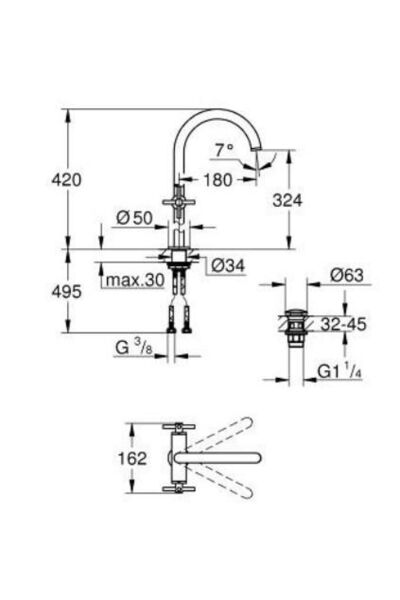Atrio Lavabo Bataryası Xl-boyut - 21149da0