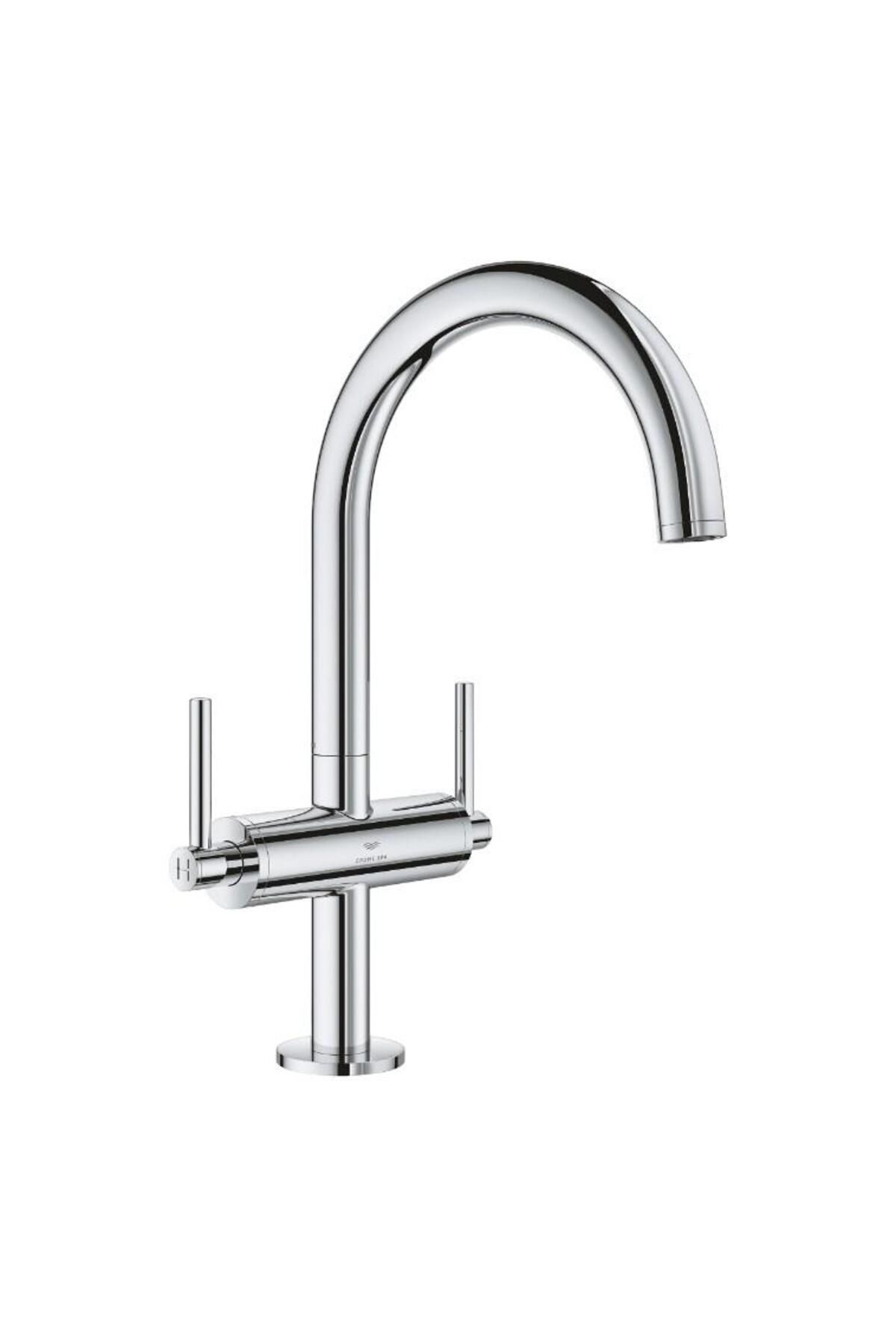 Atrio Tek Delikli Lavabo Bataryası, 1/2'' L-boyut - 21145000