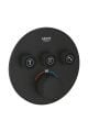 Grohtherm Smartcontrol Üç Valfli Akış Kontrollü, Ankastre Termostatik Duş Bataryası - 29508kf0