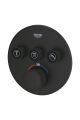 Grohtherm Smartcontrol Üç Valfli Akış Kontrollü, Ankastre Termostatik Duş Bataryası - 29508kf0