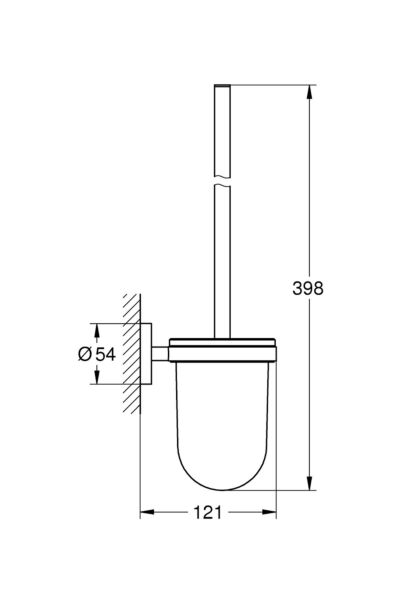 Essentials Tuvalet Fırçası Seti 40374a01