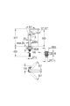 Allure Tek Kumandalı Lavabo Bataryası Xl-boyut - 23403001