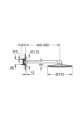 Rainshower Smartactive 310 Tepe Duşu Seti 430 Mm, 2 Akışlı Phantom Black - 22123kf0
