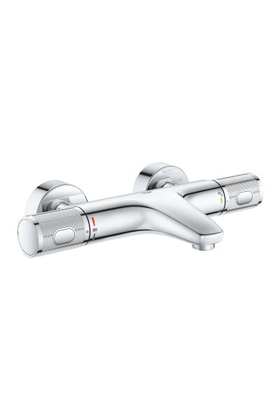 34830000 Grohtherm 1000 Performance Termostatik Banyo Bataryası, Krom, 34155003 Son Versiyonu