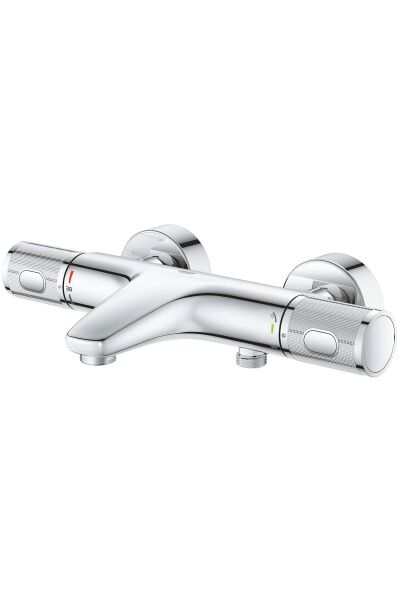 34830000 Grohtherm 1000 Performance Termostatik Banyo Bataryası, Krom, 34155003 Son Versiyonu