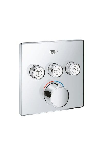 Ankastre Banyo Bataryası 3 Çıkışlı Smartcontrol Krom - 29149000