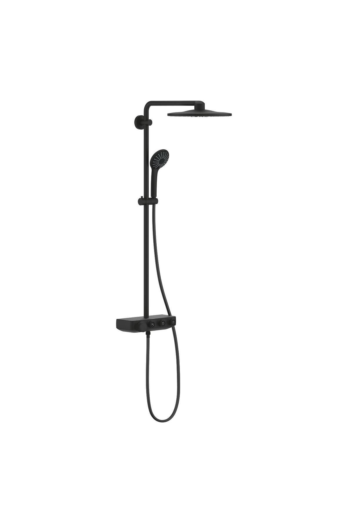 Euphoria Smartcontrol System 310 Duo Duvara Monte Termostatik Bataryalı Duş Sistemi-22120KF0