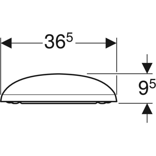 Geberit Citterio 56cm Kanalsız Asma Klozet ve Kapak Seti (500.510.01.1 + 500.540.01.1)