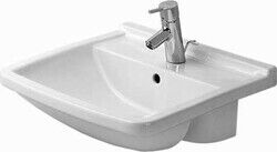 Duravit Starck 3 Yarım Tezgah Lavabo 55cm - 0310550000