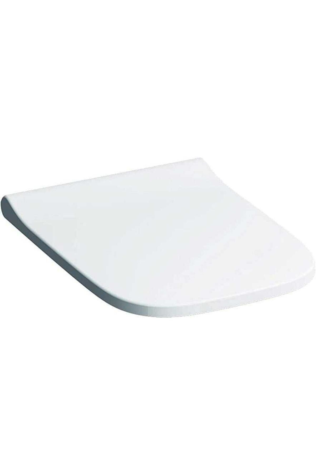 Smyle Square Slim Klozet Kapağı, Yavaş Kapanır - 500.687.01.1
