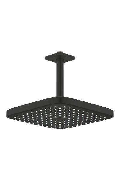 Tempesta 250 Cube Tepe Duşu Seti 142 Mm, Tek Akışlı Mat Siyah - 266882430 Siyah