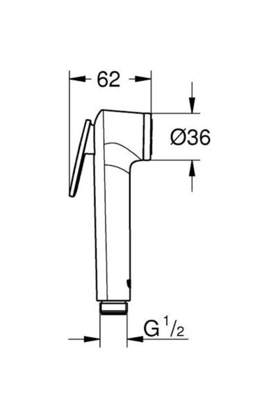 Grohe Tempesta-f Taharet Spreyi El Duşu 1 Akışlı- 27512001