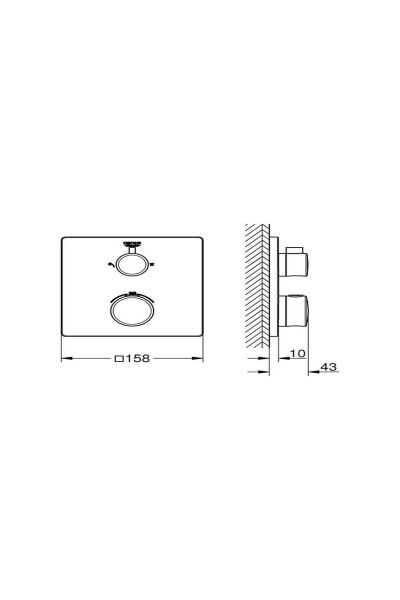 Grohtherm Termostatik Banyo/Duş Bataryası 24079000