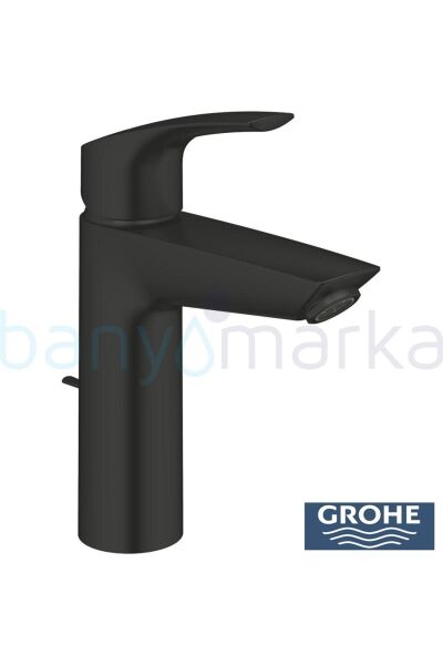 Eurosmart Lavabo Bataryası, Sifon Kumandalı, Mat Siyah - 233222433