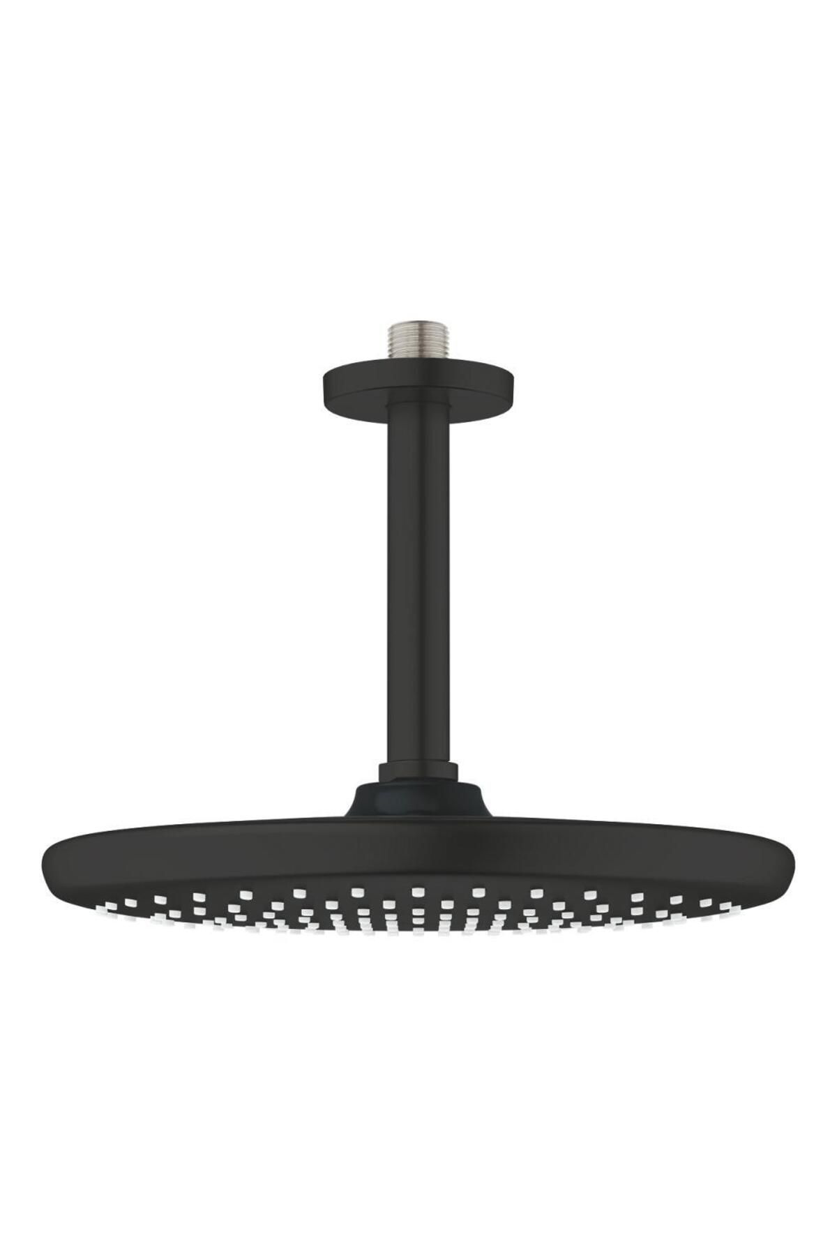 Tempesta 250 Tepe Duşu Seti 142 Mm, Tek Akışlı Mat Siyah - 266692430