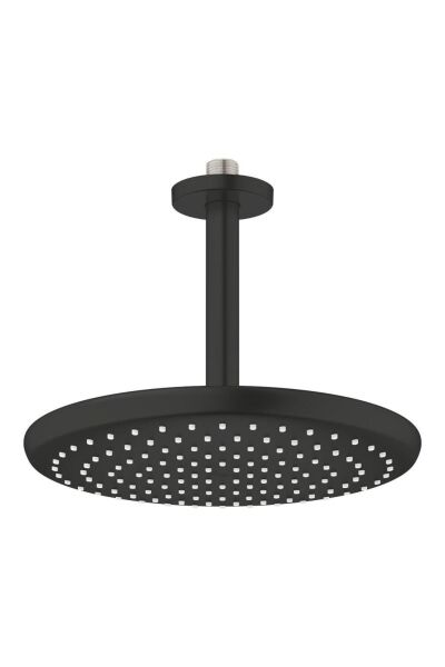 Tempesta 250 Tepe Duşu Seti 142 Mm, Tek Akışlı Mat Siyah - 266692430