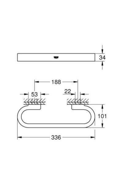 Selection Banyo Tutamağı - 41064000